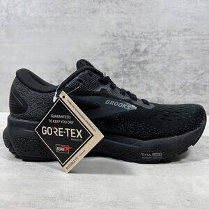 Brooks Ghost 16 GTX Gore-tex Waterproof Running Shoes - Women's Size 5 - Black